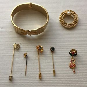 Vintage Gold Tone Jewelry